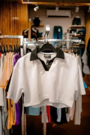 Premium Quality Collar Crop Top - Image 7