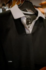 Premium Quality Collar Crop Top - Image 2