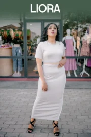 Premium Quality Tide Long Frock - Image 7